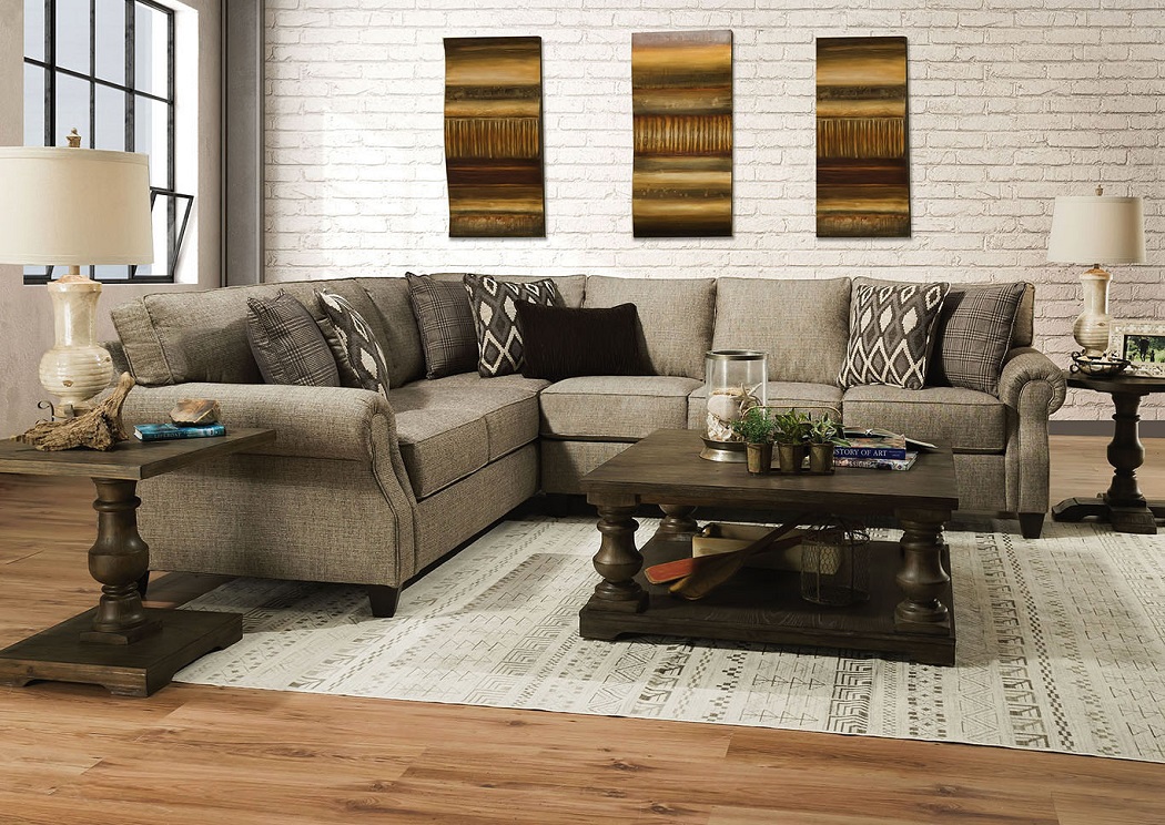 American Design Furniture by Monroe - Crofton Sectional
